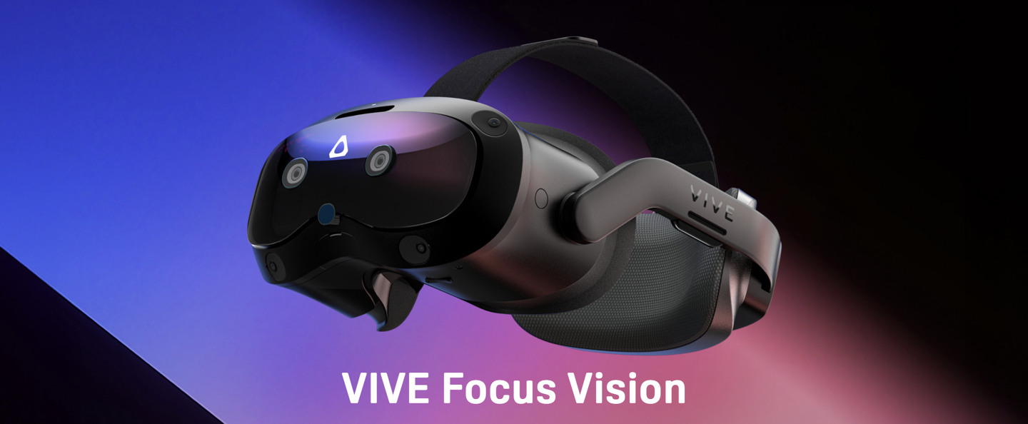 HTC VIVE Focus Vision 头显首销：VR 眼动追踪、支持立体彩透，9888 元